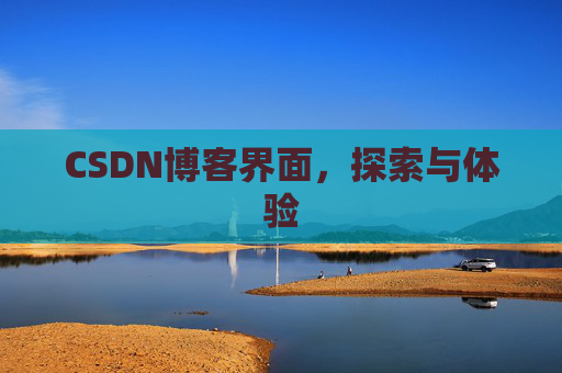 CSDN博客界面,探索与体验